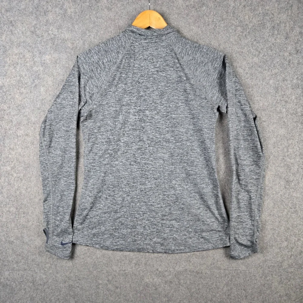 Nike Chicago Bears Pullover Womens Medium Gray 1/4 Zip Dri-Fit NFL Training